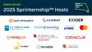 Announcing Break Through Tech DC's 2025 Sprinternship Host Organizations