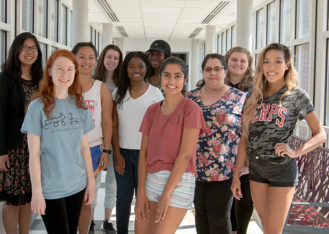 Maryland Center for Women in Computing Grads 2017